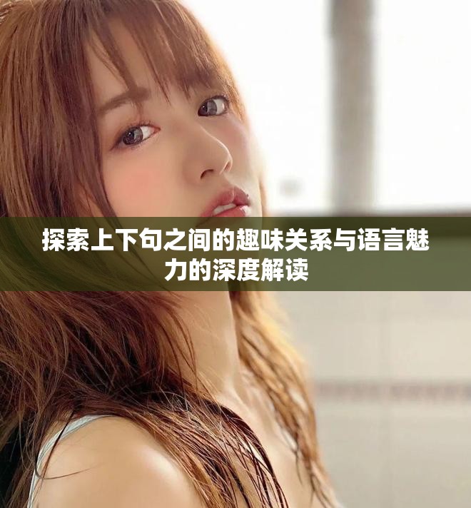探索上下句之间的趣味关系与语言魅力的深度解读