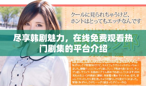 尽享韩剧魅力，在线免费观看热门剧集的平台介绍