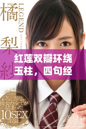 红莲双瓣环绕玉柱，四句经典传颂千古，意蕴悠长引人思考