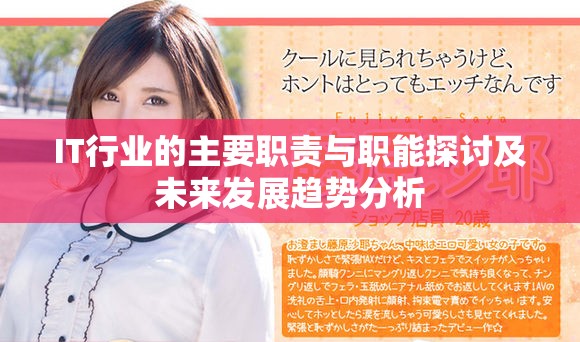 IT行业的主要职责与职能探讨及未来发展趋势分析